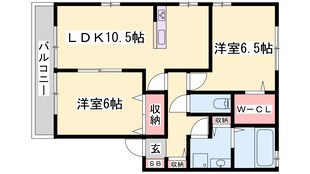 ラフィエールの物件間取画像